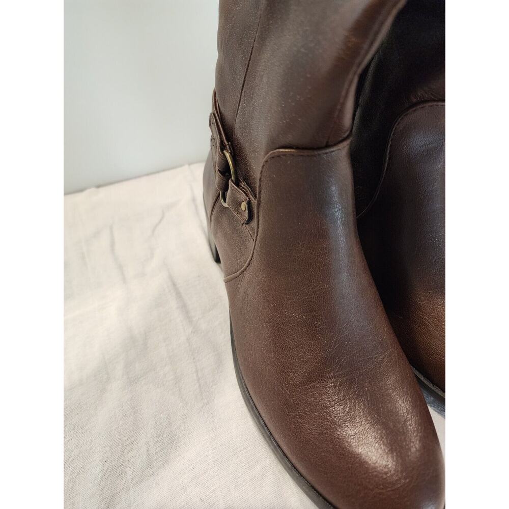 Easy Street Women's Brown Boots Size 6 1/2 M Plus Calf NWOB - Picture 2 of 5